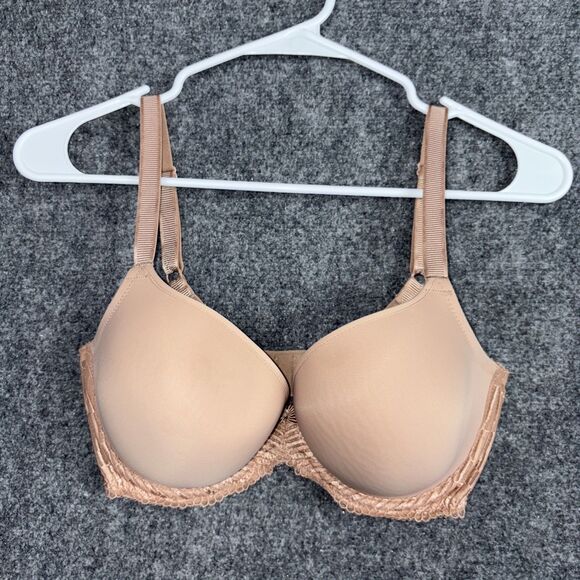 Wacoal 853117 La Femme Underwire T-Shirt Bra Size 32DDD Beige - Picture 1 of 8